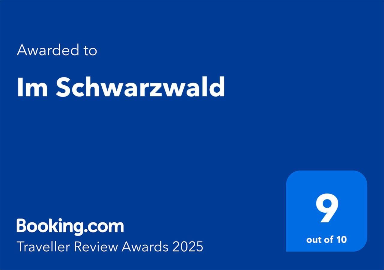 Im Schwarzwald Apartment ซางต์ เกออร์เกน อิม ชวาร์ซวาล์ด ภายนอก รูปภาพ